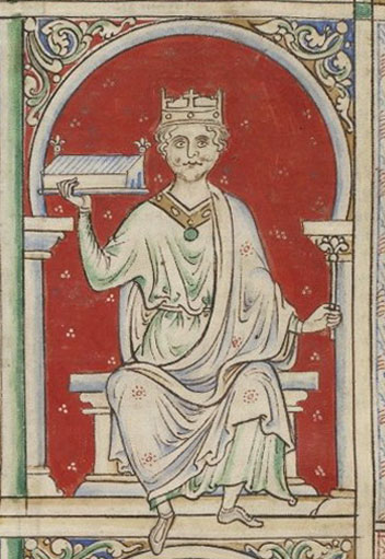 Portrait of William Rufus