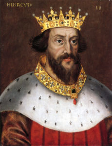 Portrait of King Henry I